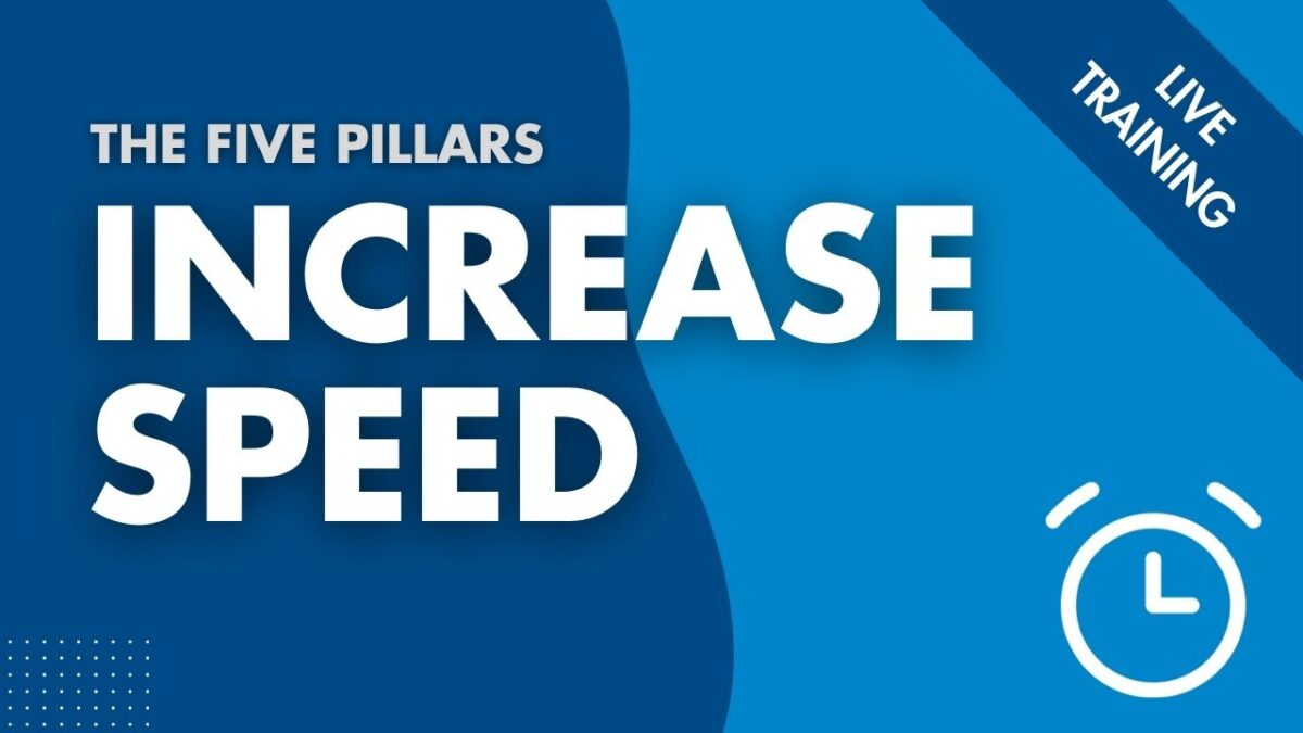 The Five Pillars: Increase Speed of .NET Teams